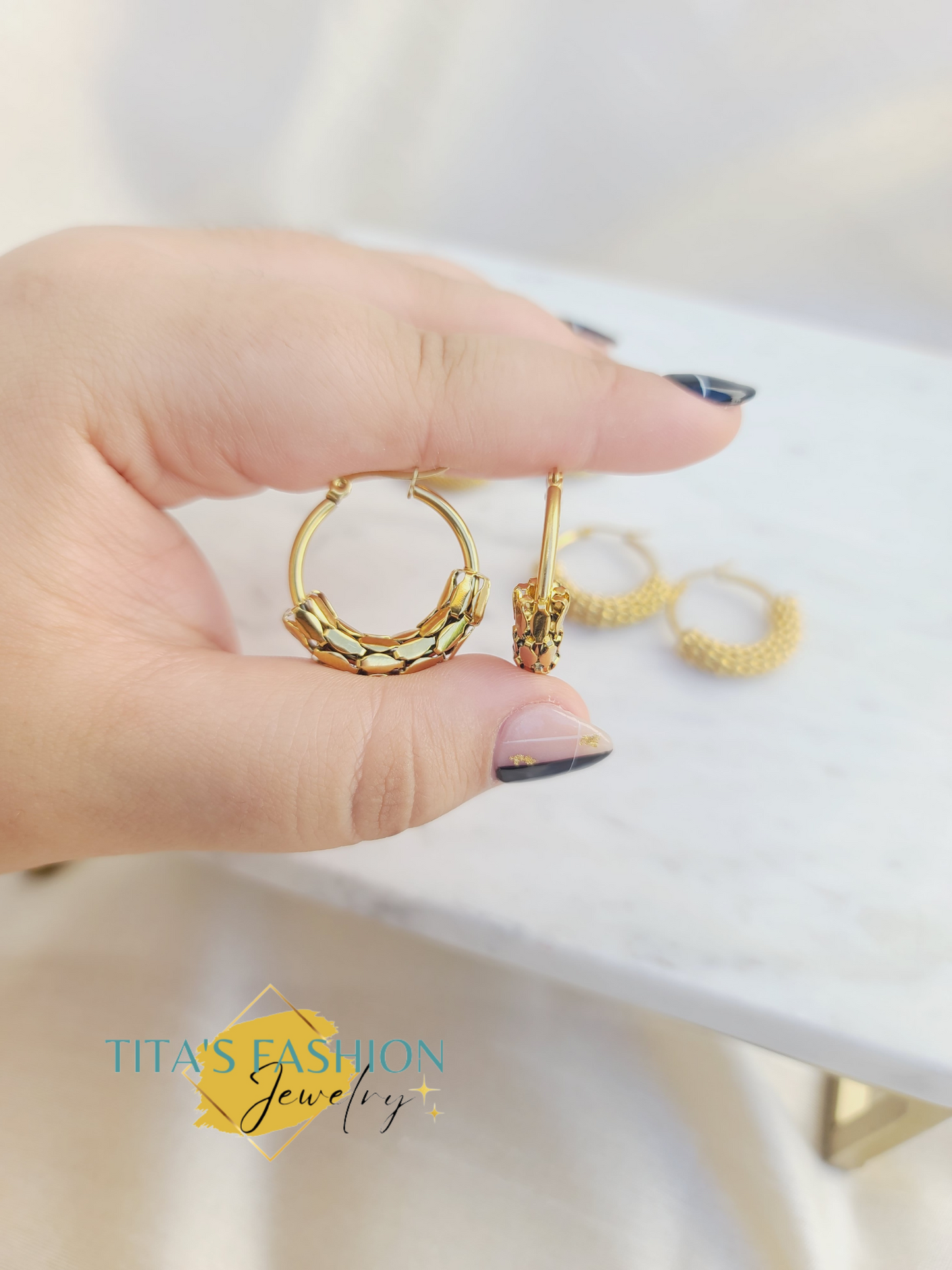 Gold Hoops